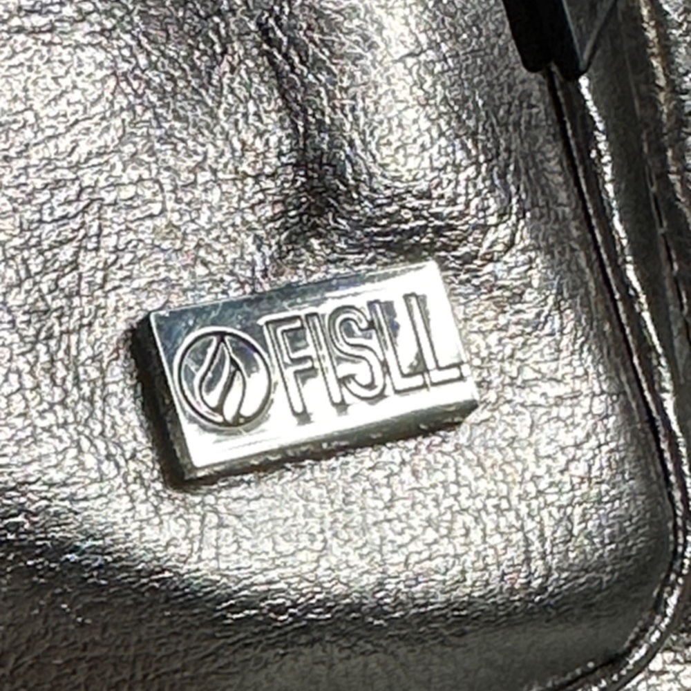 Houston Rockets FISLL Metallic Mini Backpack multiple zipper pockets - Picture 3 of 14